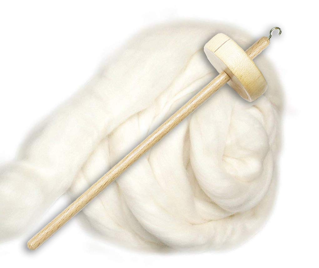 Heidifeathers® Drop Spindle - FSC Wooden Spindles, Top Whorl Hand Spinning  Wool